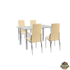  Lina 4+1 étkező garnitúra bézs