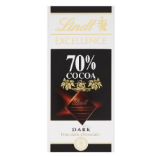  Lindt Excellence csokoládé 70% Cocoa 100g csokoládé és édesség