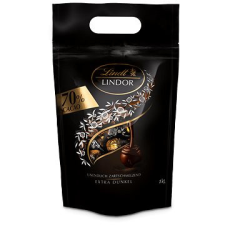 Lindt Lindor Bag Dark 70 % 1000 g csokoládé és édesség