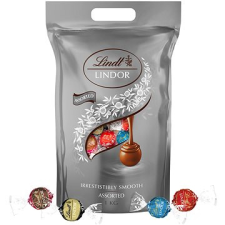 Lindt Lindor Bag Silver 1000 g csokoládé és édesség