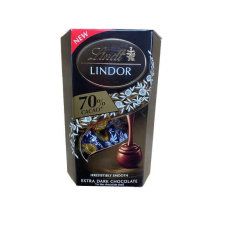Lindt lindor dark 70% 200g csokoládé és édesség