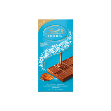 Lindt Lindor Salted Caramel tejcsokoládé - 100g csokoládé és édesség