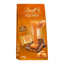 Lindt Lindt Squares tejcsokoládé karamellás töltelékkel - 144 g csokoládé és édesség