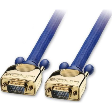 LINDY 15m Gold VGA Cable VGA kábel VGA (D-Sub) Kék (37749) kábel és adapter