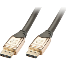 LINDY 20m, DisplayPort - DisplayPort Fekete (37808) kábel és adapter