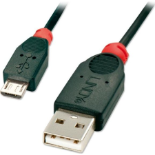LINDY 2m USB A/micro-B Cable USB kábel Micro-USB B Fekete ( ) kábel és adapter