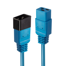 LINDY 30121 Kék 2 M C19 csatlakozó C20 csatlakozó kábel és adapter