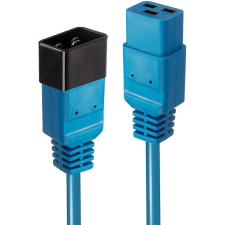 LINDY 30121 tápkábel Kék 2 M C19 csatlakozó C20 csatlakozó (30121) kábel és adapter