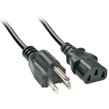 LINDY 30338 Hálózati tápkábel - 2m kábel és adapter