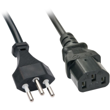 LINDY 30419 tápkábel Fekete 5 M C13 csatlakozó (30419) kábel és adapter