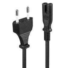 LINDY 30421 Hálózati tápkábel - 2m kábel és adapter