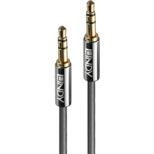 LINDY 35320 audio kábel 0,5 M 3.5mm Antracit (35320) kábel és adapter