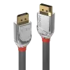 LINDY 36304 Cromo Line DisplayPort 1.2 - DisplayPort 1.2 Kábel 5m - Szürke