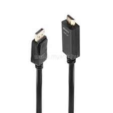 LINDY 3m DisplayPort to HDMI 10.2G Cable (LINDY_36923) kábel és adapter