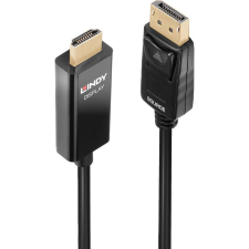 LINDY 40925 video átalakító kábel 1 M DisplayPort HDMI Fekete (40925) kábel és adapter
