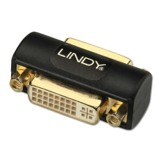 LINDY 41233 csatlakozó átlakító DVI Fekete kábel és adapter