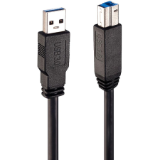 LINDY 43098 USB kábel 10 M USB 3.2 Gen 1 (3.1 Gen 1) USB A USB B Fekete (43098) kábel és adapter