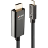 LINDY 43317 video átalakító kábel 10 M USB C-típus HDMI A-típus (Standard) Fekete (43317)