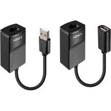 LINDY 43365 hálózati bővítő Hálózati adó- és vevőegység Fekete (43365) kábel és adapter