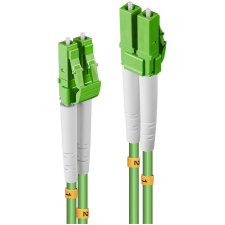 LINDY 46314 száloptikás kábel 10 M LC OM5 Zöld (46314) kábel és adapter