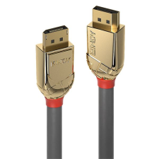 LINDY DisplayPort 1.2 Gold Line kábel 10m (36296) (Lind36296) kábel és adapter
