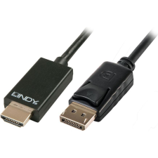 LINDY DisplayPort/HDMI 2m Fekete (41717) kábel és adapter