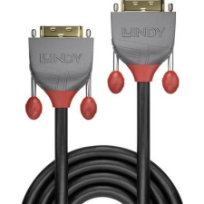 LINDY DVI Csatlakozókábel [1x DVI dugó, 24+1 pólusú - 1x DVI dugó, 24+1 pólusú] 10.00 m Fekete (36226) kábel és adapter