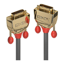 LINDY DVI-D Dual Link Kabel Gold Line 1m (36201) kábel és adapter