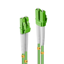 LINDY Fiber Optic LC Összekötő Zöld 1m 46310 kábel és adapter
