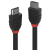 LINDY HDMI 2.0 Összekötő Fekete 1m 36471