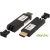 LINDY HDMI Fiber Optic LC Átalakító Fekete 5cm 38170