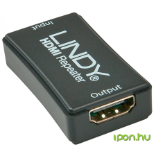 LINDY HDMI Hosszabbító Fekete 5cm 38015 audió/videó kellék, kábel és adapter