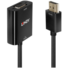 LINDY HDMI VGA/D-Sub Átalakító Fekete 10cm 38291 kábel és adapter