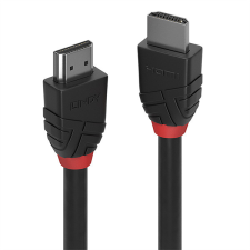 LINDY LINDY Kábel HDMI 2.0 High Speed Black Line, 3m kábel és adapter