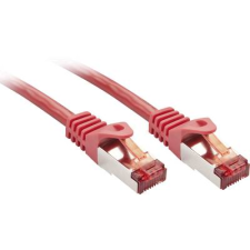 LINDY RJ45 Hálózat Csatlakozókábel 5.00 m Piros LINDY (47366) kábel és adapter