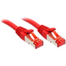 LINDY RJ45 Hálózat Csatlakozókábel CAT 6 S/FTP 0.30 m Piros LINDY kábel és adapter