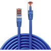 LINDY RJ45 Hálózat Csatlakozókábel CAT 6 S/FTP 20.00 m Kék Védővel LINDY (47725)