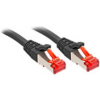 LINDY RJ45 Hálózat Csatlakozókábel CAT 6 S/FTP 30.00 m Fekete LINDY (47786) - UTP