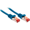 LINDY RJ45 Hálózat Csatlakozókábel CAT 6 S/FTP 3.00 m Kék LINDY (47355)