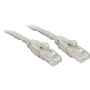 LINDY RJ45 Hálózat Csatlakozókábel CAT 6 U/UTP 2.00 m Szürke Védővel LINDY (45403)