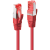 LINDY Rj45/Rj45 Cat6 10m hálózati kábel Vörös S/FTP (S-STP) (47738)