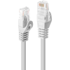 LINDY RJ-45/RJ-45 Cat6 3m hálózati kábel Fehér U/UTP (UTP) (48204)