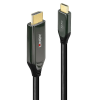 LINDY USB 3.2 Type C HDMI 2.1 Átalakító Fekete 1m 43367