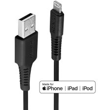 LINDY USB an Lightning Kabel schwarz 2m (31321) kábel és adapter
