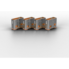 LINDY USB biztonsági dugó narancs (10db/csomag) biztonságtechnikai eszköz