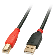 LINDY USB Összekötő Fekete 10m 42761 kábel és adapter
