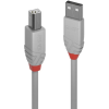 LINDY USB Összekötő Szürke 2m 36683
