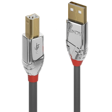 LINDY USB Összekötő Szürke 3m 36643 kábel és adapter