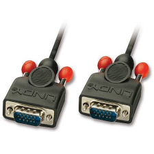 LINDY VGA Csatlakozókábel [1x VGA dugó - 1x VGA dugó] Fekete (31440) kábel és adapter