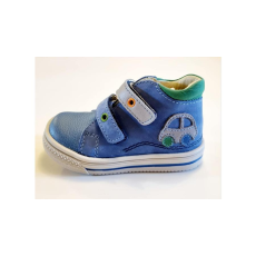 Linea 24-25 LINEA gyerekcipő fiúknak - kék-zöld, autós